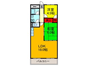 シャルマンコ－ポ香里ヶ丘の物件間取画像